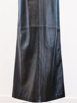 Gianni Versace Leather Column Dress Dress arcadeshops.com