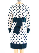 Valentino Polka Dot Coat Dress Dress arcadeshops.com