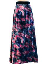 Velvet Maxi Skirt Skirt arcadeshops.com