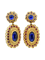 Claire Deve Cabochon Drop Earrings Accessory arcadeshops.com