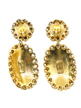 Claire Deve Cabochon Drop Earrings Accessory arcadeshops.com