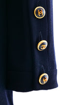 Chanel Navy Mini Dress Dress arcadeshops.com