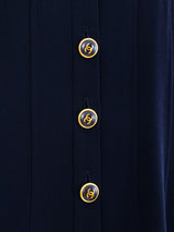 Chanel Navy Mini Dress Dress arcadeshops.com
