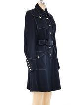 1960's Satin Shirt Dress Dress arcadeshops.com