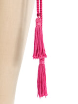 Yves Saint Laurent Fuchsia Bustier Top Top arcadeshops.com