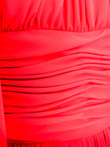 Ruched Jersey Gown and Coccoon Jacket Ensemble Dress arcadeshops.com