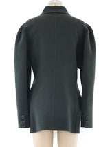 Oscar de la Renta Wool Crepe Jacket Jacket arcadeshops.com