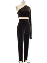 Romeo Gigli Velvet Ensemble Suit arcadeshops.com