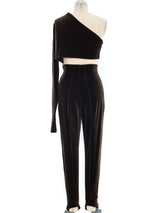 Romeo Gigli Velvet Ensemble Suit arcadeshops.com