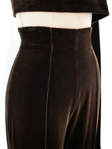 Romeo Gigli Velvet Ensemble Suit arcadeshops.com