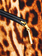 Escada Leopard Print Blazer Jacket arcadeshops.com