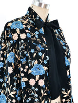 1920's Hand Embroidered Floral Jacket Jacket arcadeshops.com