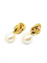 Pearl Bead Drop Earrings Accessory arcadeshops.com