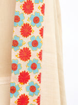 Floral Pongee Silk Robe Jacket arcadeshops.com