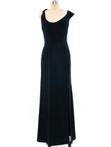 Thierry Mugler Asymmetrical Gown Dress arcadeshops.com