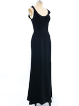 Thierry Mugler Asymmetrical Gown Dress arcadeshops.com
