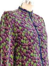 Ungaro Berry Print Silk Jacket Jacket arcadeshops.com