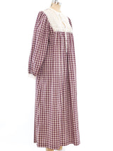 Christian Dior Plaid Night Dress Dress arcadeshops.com