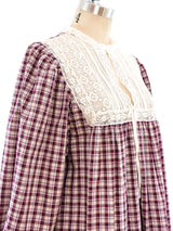 Christian Dior Plaid Night Dress Dress arcadeshops.com