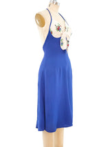 Ossie Clark Crepe Halter Dress Dress arcadeshops.com