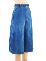 1970's Denim Gauchos Bottom arcadeshops.com