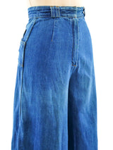 1970's Denim Gauchos Bottom arcadeshops.com