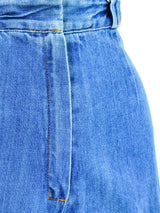1970's Denim Gauchos Bottom arcadeshops.com