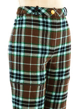 Chanel Plaid Utility Pant Bottom arcadeshops.com