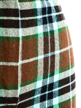 Chanel Plaid Utility Pant Bottom arcadeshops.com