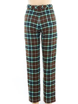 Chanel Plaid Utility Pant Bottom arcadeshops.com