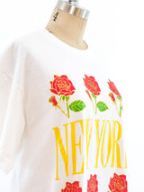 New York Rose Tee T-shirt arcadeshops.com