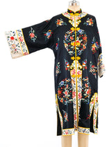 Floral Embroidered Chinese Robe Jacket arcadeshops.com