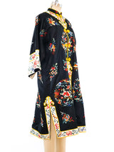 Floral Embroidered Chinese Robe Jacket arcadeshops.com