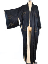 Dragon Embroidered Satin Robe Jacket arcadeshops.com