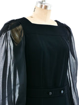 Courreges Balloon Sleeve Gown Dress arcadeshops.com