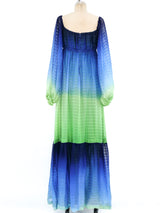 Givenchy Ombre Silk Gown Dress arcadeshops.com