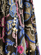 Fully Beaded 1920's Lame Opera Coat Jacket arcadeshops.com