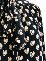 Christian Lacroix Printed Palazzo Jumpsuit Suit arcadeshops.com