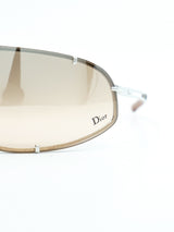 Christian Dior Mirrored Shield Sunglasses Accessory arcadeshops.com