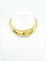 Givenchy Goldtone Collar Necklace Accessory arcadeshops.com