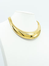 Givenchy Goldtone Collar Necklace Accessory arcadeshops.com
