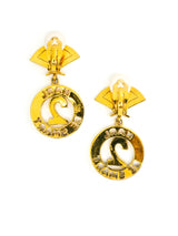 Karl Lagerfeld Number Earrings Accessory arcadeshops.com