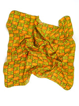 Block Printed Indian Silk Scarf Accessory arcadeshops.com