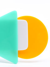 Memphis Style Lucite Waist Belt Accessory arcadeshops.com