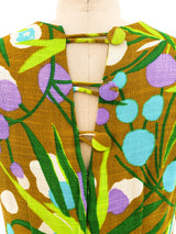 1960's Floral Sleeveless Dress Dress arcadeshops.com