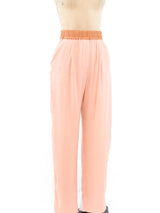 Haider Ackermann Blush Silk Pants Bottom arcadeshops.com