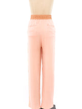 Haider Ackermann Blush Silk Pants Bottom arcadeshops.com