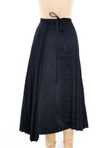 Comme des Garcons Pleated Wrap Skirt Bottom arcadeshops.com