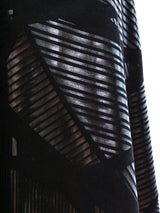 Issey Miyake Tonal Mosaic Wide Leg Pants Bottom arcadeshops.com