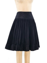 Jean Paul Gaultier Pleated Taffeta Circle Skirt Bottom arcadeshops.com